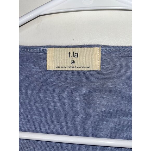 ANTHROPOLOGIE T.La Purple Ombre Short Sleeve Maxi Dress Medium WOmens - Picture 4 of 10